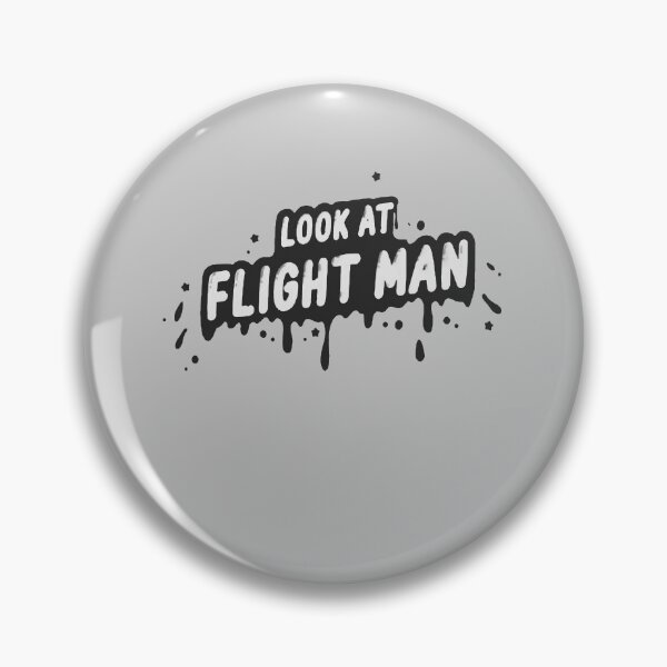 Item preview, Premium flightreacts merch look at flight man designed and sold by Muhammadman.