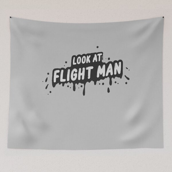 Item preview, Premium flightreacts merch look at flight man designed and sold by Muhammadman.
