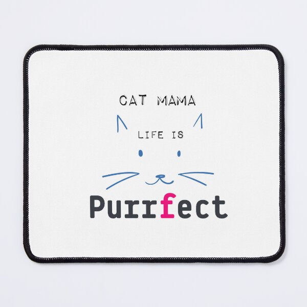 Item preview, Cat Mama Life Is Purrfect designed and sold by atelierflaneur.