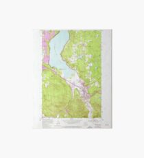 USGS Topo Map Washington State WA Issaquah 241676 1950 24000 Art Board