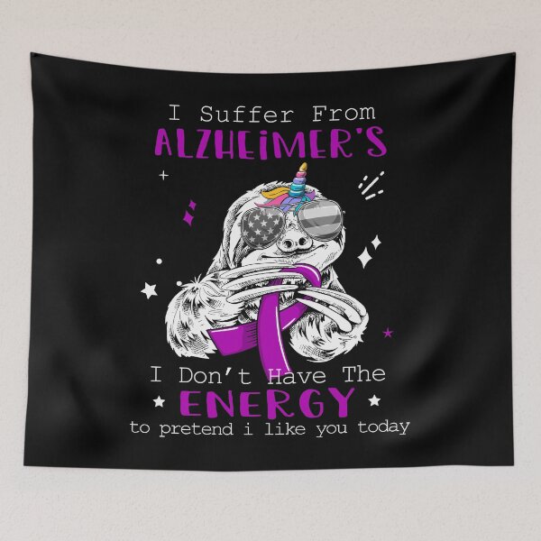 Item preview, Funny Sloth I Suffer From Alzheimer's designed and sold by Kohend.