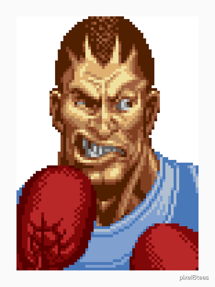 balrog street fighter t shirt