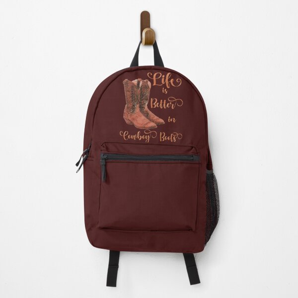 Item preview, Life is Better in Cowboy Boots - Red Tones designed and sold by No1Equestrian.