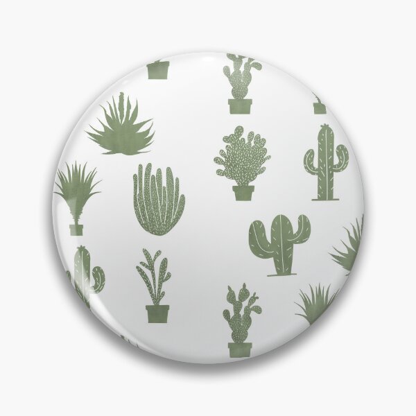 Item preview, Green Cacti Pattern designed and sold by headandhorns.