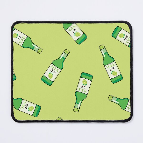 Item preview, Green Grape Soju Please in Korean - Cute soju lover designed and sold by nohstyle.