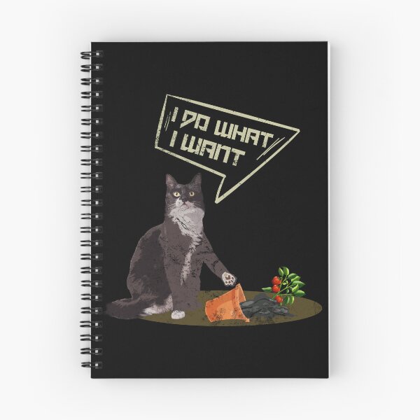 Item preview, I Do What I Want Funny Cat Lover designed and sold by teeteeup.