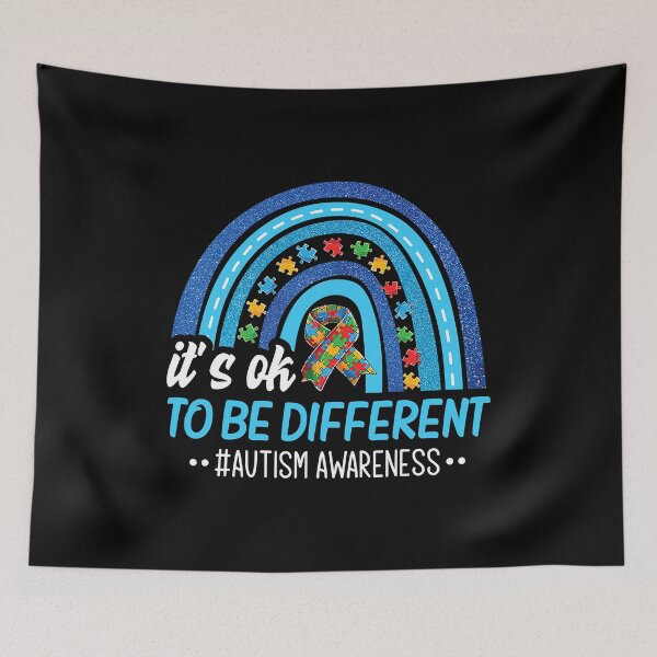 Item preview, It's Ok To Be Differents Autism Awareness Rainbow Proud Mom designed and sold by HaaChris-Artis.