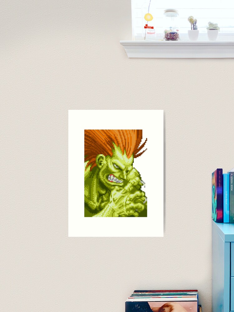 Super Street Fighter II - Blanka Art Board Print for Sale by