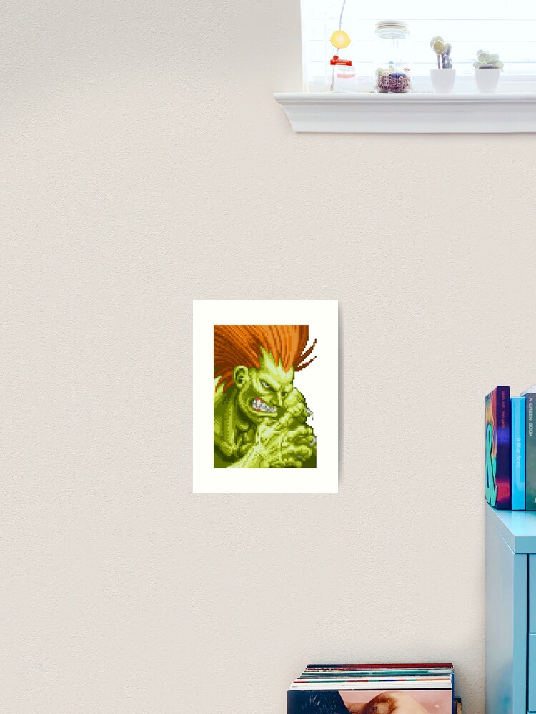 Super Street Fighter II - Blanka Art Board Print for Sale by pixel8tees