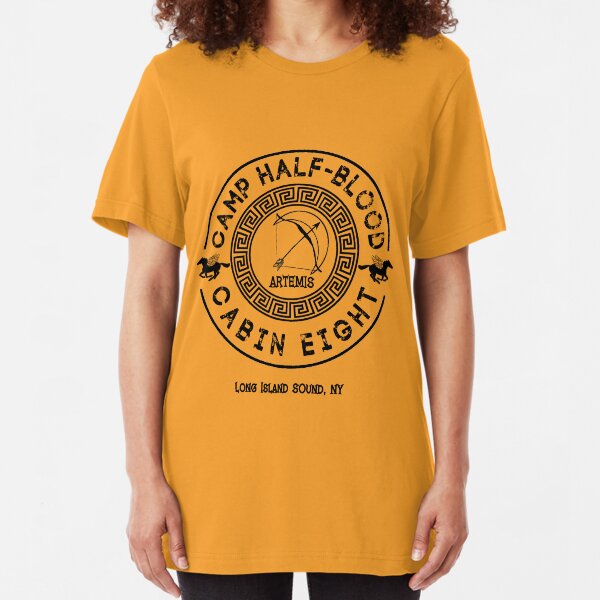 Percy Jackson - Camp Half-Blood - Cabin Eight - Artemis Slim Fit T-Shirt