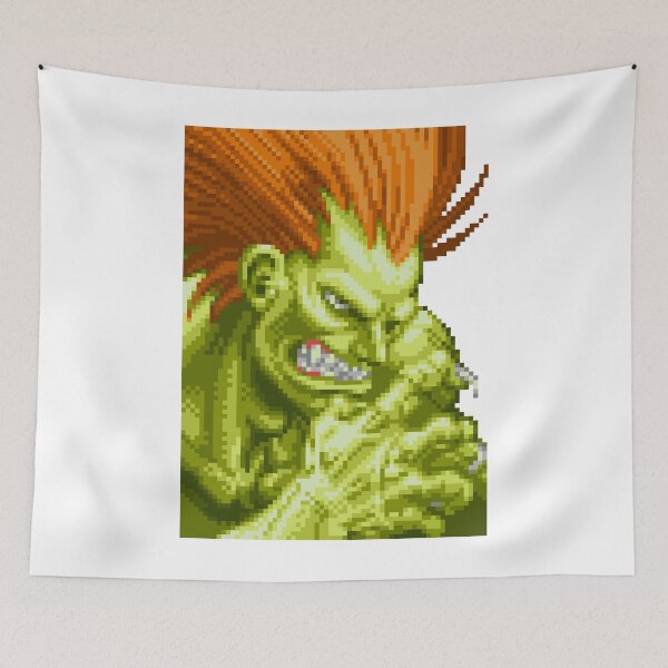 Item preview, Super Street Fighter II - Blanka designed and sold by pixel8tees.