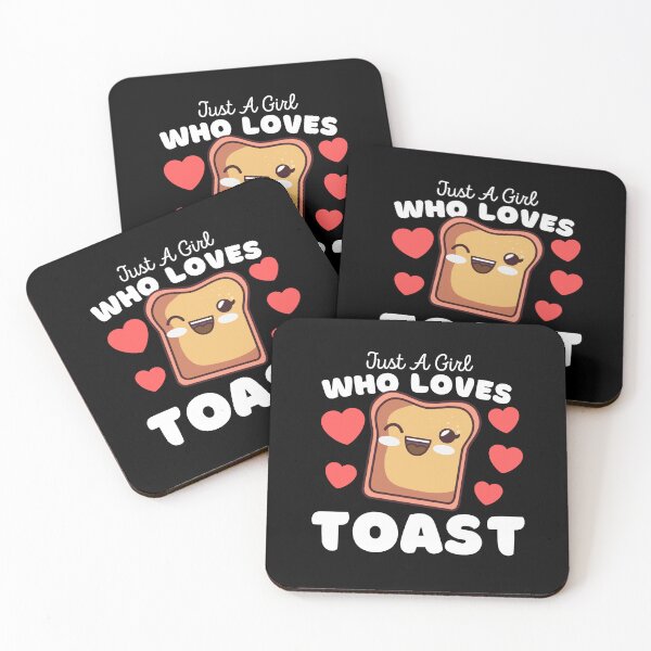 Item preview, Just A Girl Who Loves Toast - Funny Breakfast Foodie designed and sold by Motion Designs.