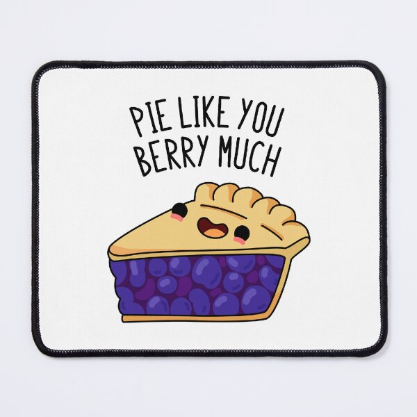 Item preview, Pie Like You Berry Much Funny Food Puns designed and sold by punnybone.
