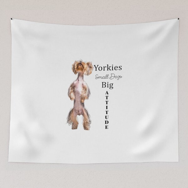 Item preview, Yorkies Small Dogs Big Attitude Dogs Lovers designed and sold by Aymanerachif.