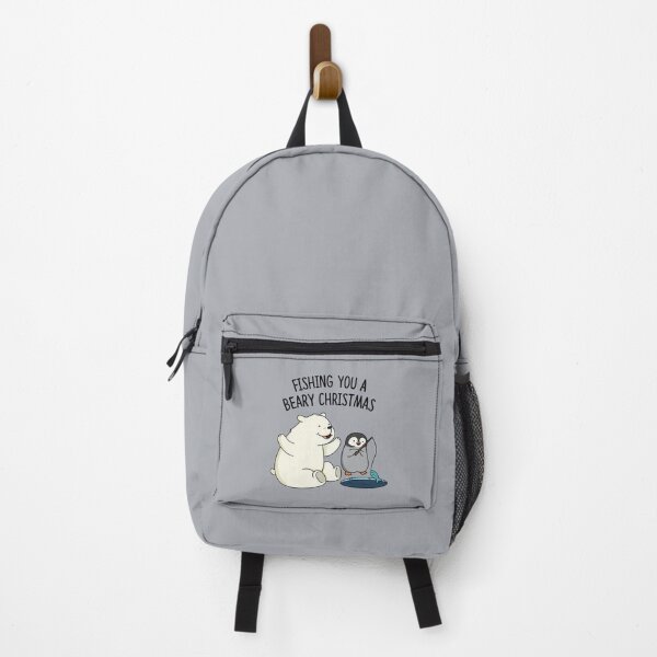 Item preview, Fishing You A Beary Christmas Polar Bear Puns designed and sold by punnybone.