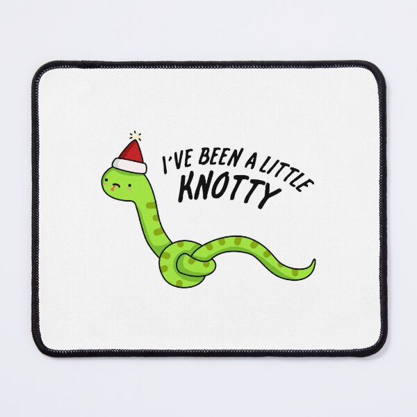 Item preview, I've Been A Little Knotty Funny Snake Puns  designed and sold by punnybone.