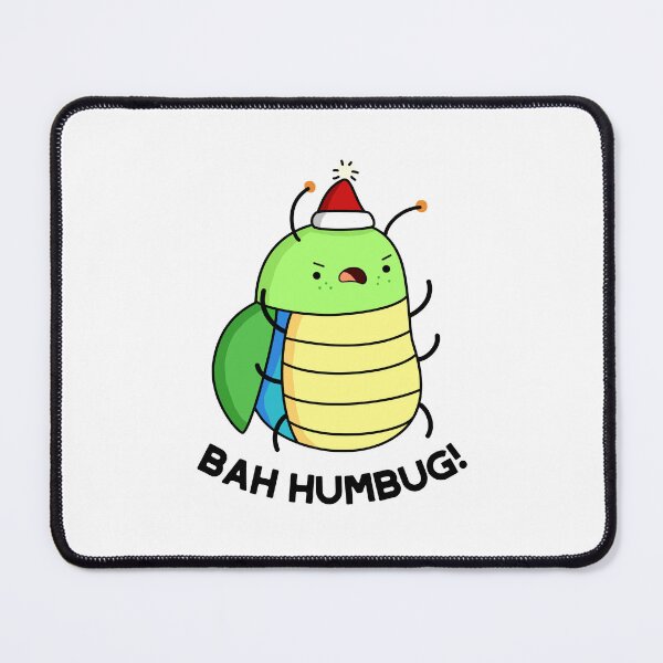 Item preview, Bah Humbug Funny Bug Puns  designed and sold by punnybone.