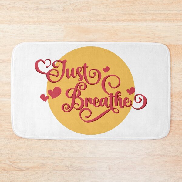 Item preview, Just Breathe Retro Sunset designed and sold by i-cottagedesign.