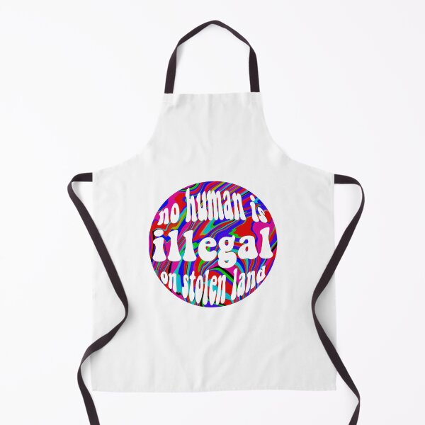 Item preview, no human is illegal on stolen land designed and sold by creviston13.