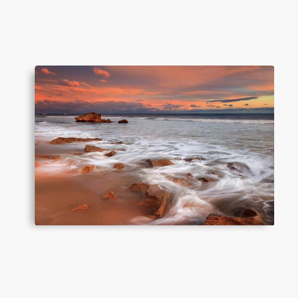 0344 Afterglow - Pt Lonsdale Canvas Print