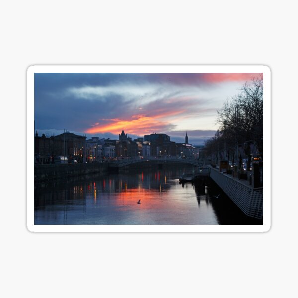 Item preview, Liffey Sunset, Dublin designed and sold by Esther  Moliné.