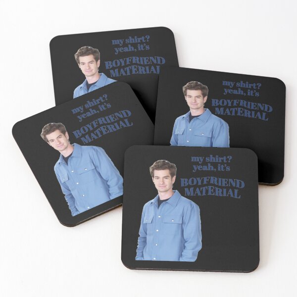 Item preview, Andrew Garfield Boyfriend Material Joke Tank Top designed and sold by donnielnah.