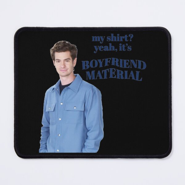 Item preview, Andrew Garfield Boyfriend Material Joke Tank Top designed and sold by donnielnah.