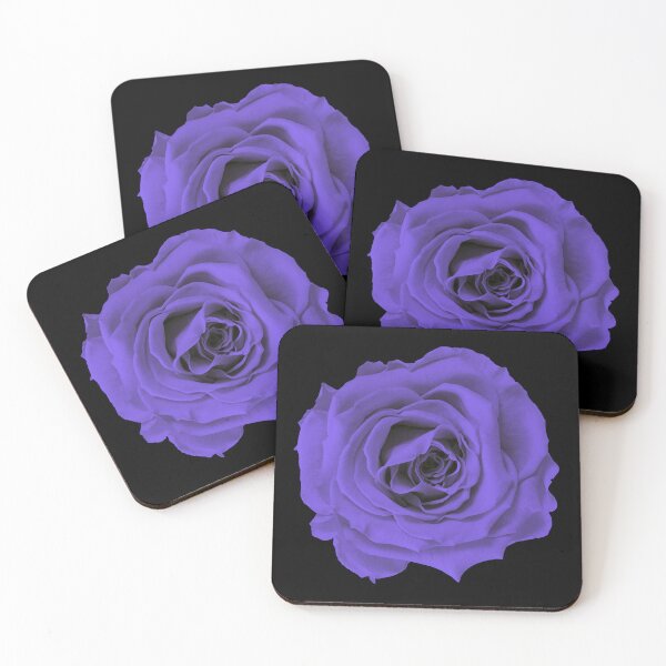 Item preview, Bright Purple Rose Photograph Cutout Hydro Laptop Floral Flower Sticker designed and sold by OneWorldLove.