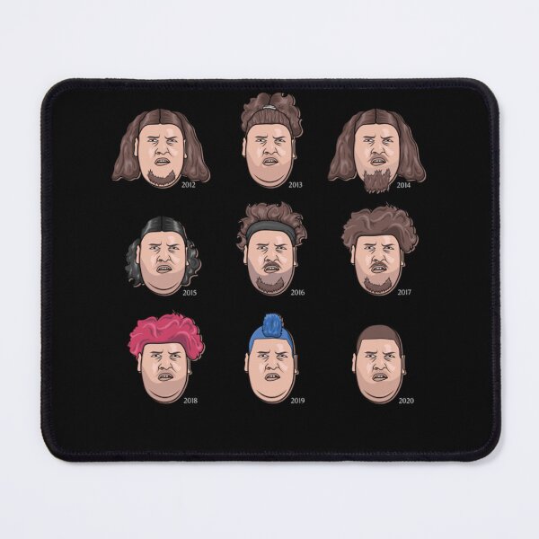 Item preview, The 9 Faces Of Rainer Drachenlord Winkler Pullover Hoodie designed and sold by allysonhat.