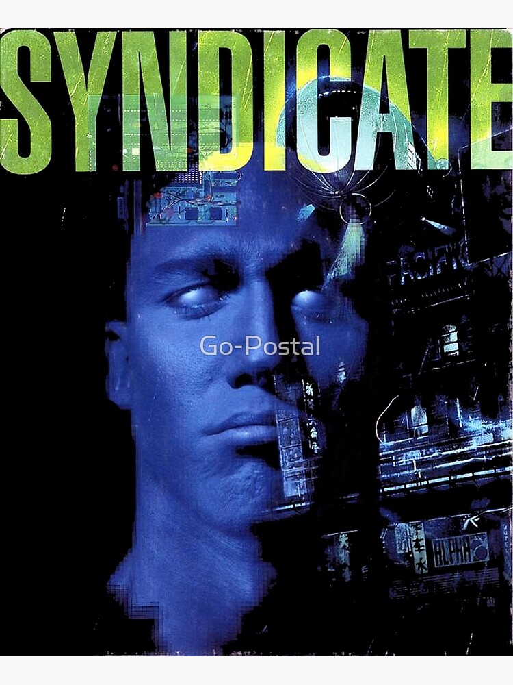 Syndicate Retro Game Print by Go-Postal