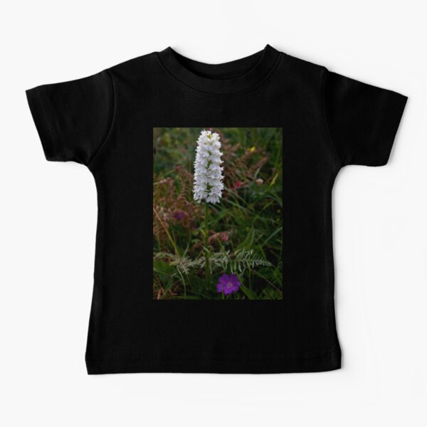 Irish White Orchid, Inishmore Baby T-Shirt