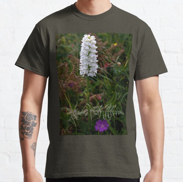 Irish White Orchid, Inishmore Classic T-Shirt