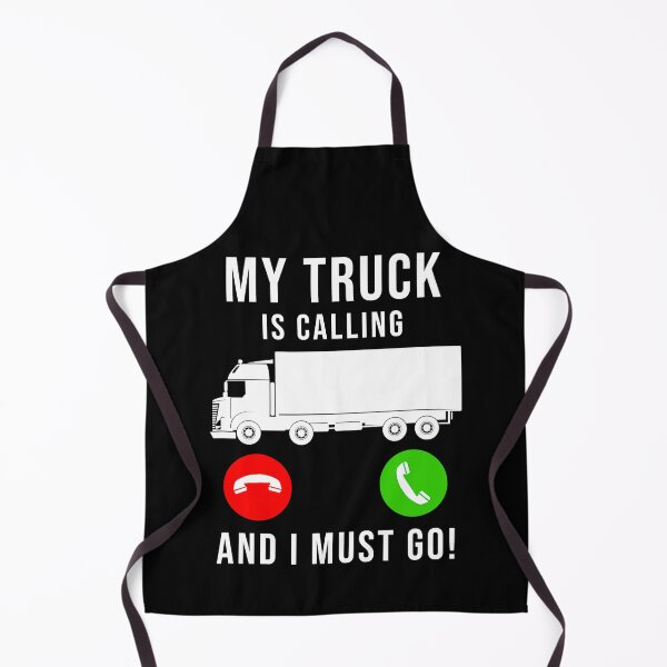Item preview, My Truck Is Calling And I Must Go Funny Trucking Trucker Truck Driver designed and sold by GardNewerd.