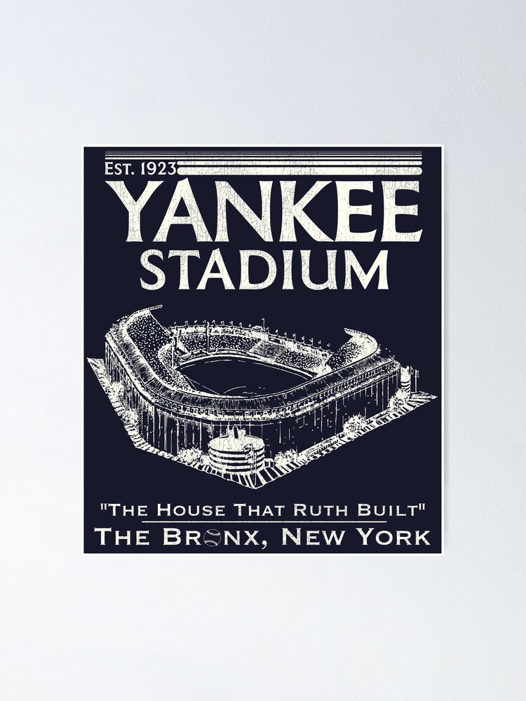 1939 NEW YORK YANKEES Print Vintage Baseball Poster Retro 
