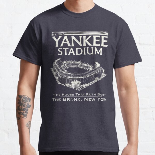 New York Yankees Jersey Men's Large Yankee Stadium Inaugural Season Grey
