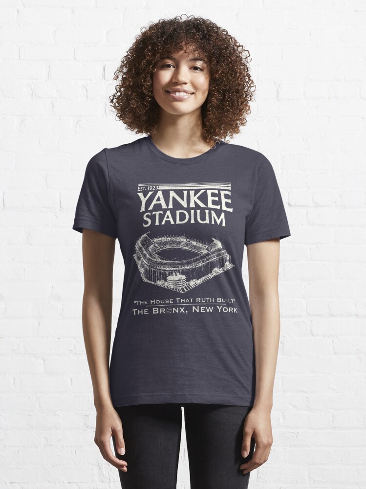 Yankee Stadium Retro Defunct Baseball  Essential T-Shirt for Sale by  TheBenchwarmer