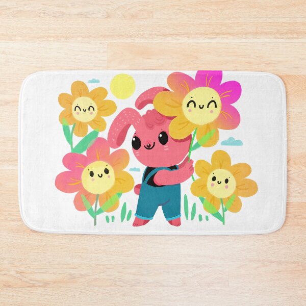 Item preview, Bunny and flowers  designed and sold by mjdaluz.