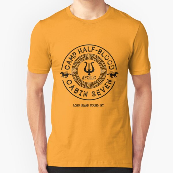 Percy Jackson - Camp Half-Blood - Cabin Seven - Apollo Slim Fit T-Shirt