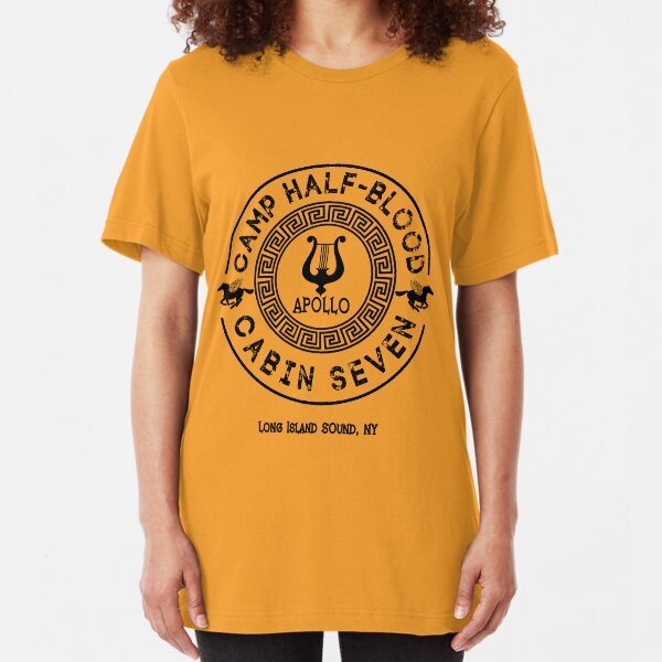 Percy Jackson - Camp Half-Blood - Cabin Seven - Apollo Slim Fit T-Shirt