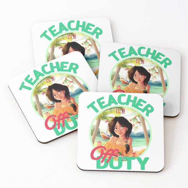 Item preview, TEACHER OFF DUTY designed and sold by GAADesignz.