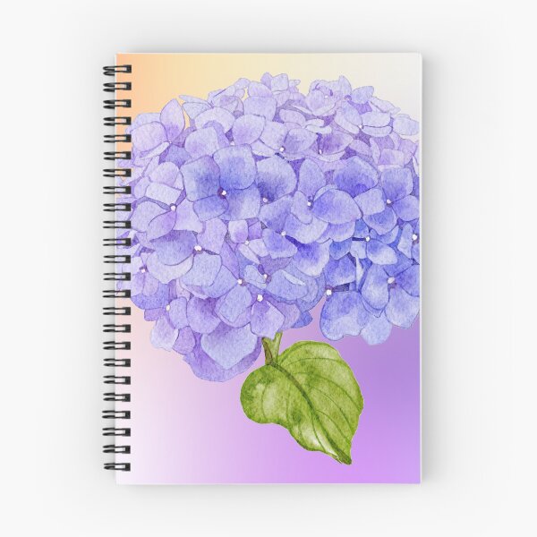 Item preview, Watercolor Purple Hydrangea Flower  designed and sold by silviaol.