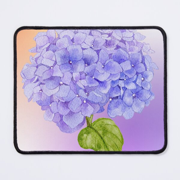 Item preview, Watercolor Purple Hydrangea Flower designed and sold by silviaol.