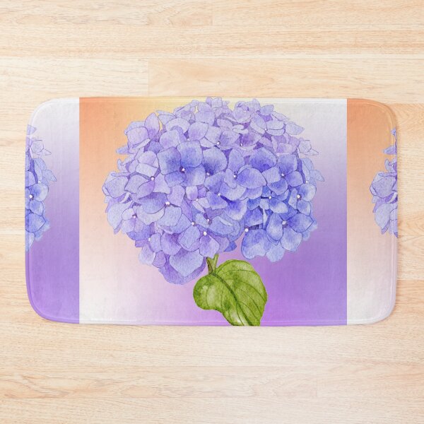 Item preview, Watercolor Purple Hydrangea Flower  designed and sold by silviaol.