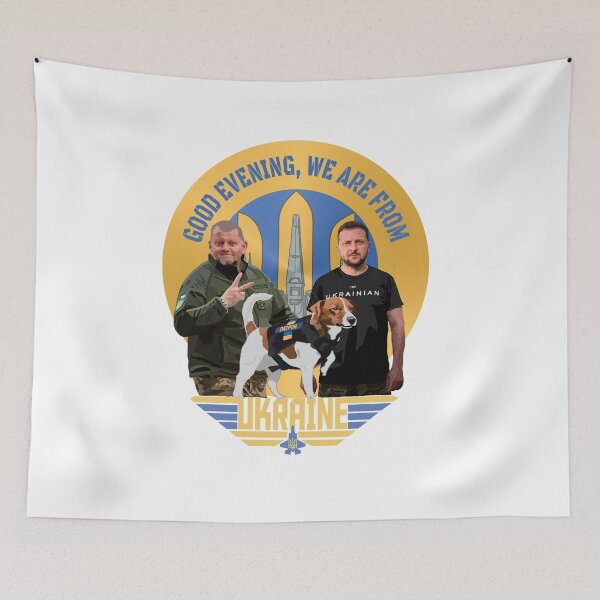 Item preview, Zelensky Zaluzhnyi Patron - Good Evening We Are From Ukraine designed and sold by Aide.
