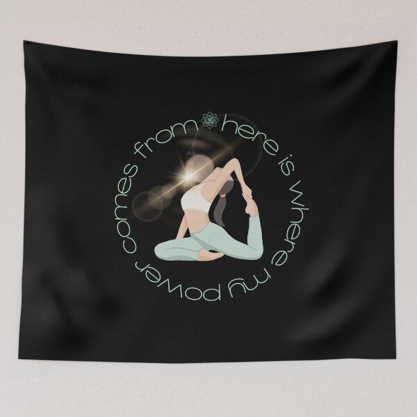 Item preview, Yoga Is My Power T-shirt designed and sold by MagicWolfStar.