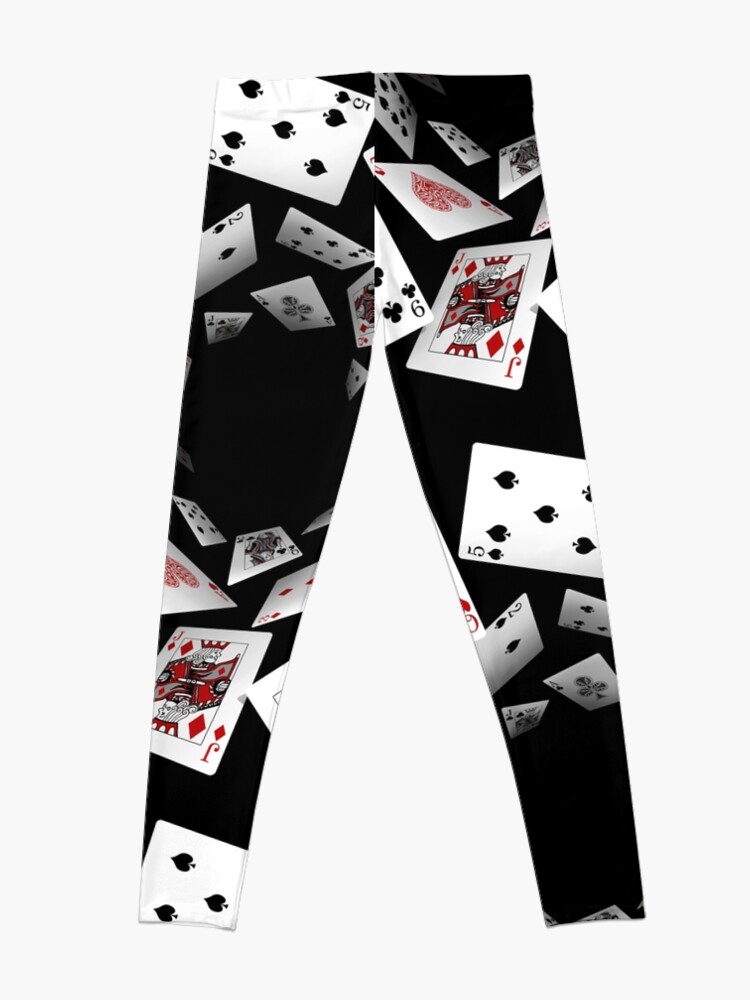 Alternate view of Falling Cards Leggings