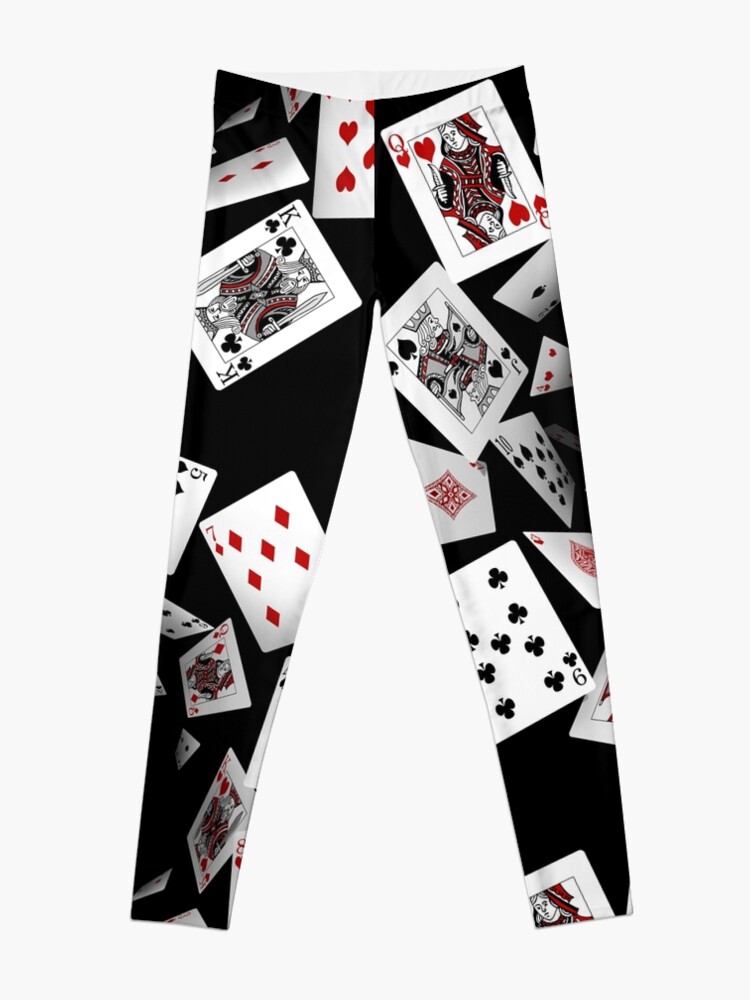 Alternate view of Falling Cards Leggings