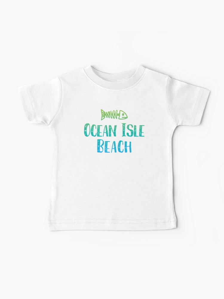 Thumbnail 1 of 2, Baby T-Shirt, Ocean Isle Beach North Carolina designed and sold by Futurebeachbum.
