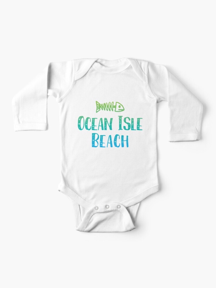 Ocean Isle Beach North Carolina Baby One-Piece for Sale by Futurebeachbum