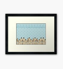 Mannequins & Measuring Framed Print